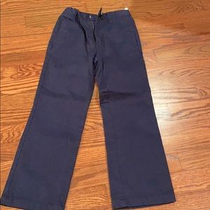 Navy blue size 7 khakis